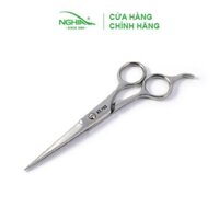 Chuyển phát nhanh Kéo Cắt Tóc Thép Không Gỉ Cao Cấp KỀM NGHĨA KT-703 TẶNG KÈM BAO DA