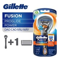 Chuyển phát nhanh [Mã COSPG - 8% đơn 250K] Dao cạo râu Gillette Fusion Proglide Power 1UP