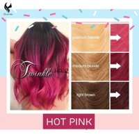 Chuyển phát nhanh Thuốc nhuộm tóc màu HOT PINK-HỒNG NEON của Twinkle hair