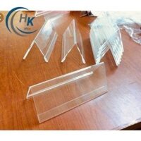 [CHUYÊN SỈ] Combo 10 Bảng chức danh mica, menu mica chữ A, bảng giá sản phẩm, tên sản phẩm nhiều size