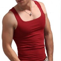 [Chuyên sỉ - lẻ] Áo thun ba lỗ cổ vuông nam Facioshop UD07