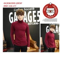 (CHUYÊN SỈ LẺ) ÁO THUN CỔ LỌ NAM TAY DÀI ĐỦ MÀU