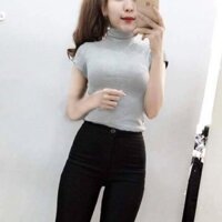 [Chuyên sỉ - lẻ] Áo thun cổ lọ nam nữ TT16