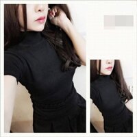 [Chuyên sỉ - lẻ] Áo thun cổ lọ nam nữ TA16