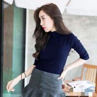 [Chuyên sỉ - lẻ] Áo thun cổ lọ nam nữ TP17