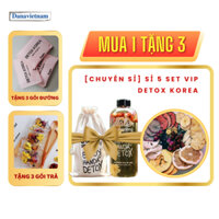 [CHUYÊN SỈ] SỈ 5 SET VIP DETOX KOREA (KÈM HỘP + BÌNH 1000ML)