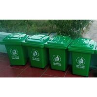 [CHUYÊN SỈ] THÙNG RÁC HDPE 60 LÍT - THÙNG RÁC CÔNG CỘNG 60L/90L/120L/240L/660L - THÙNG RÁC CÔNG NGHIỆP - MSP: THR60L