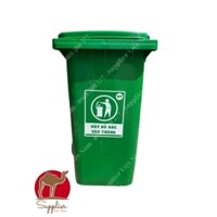 [CHUYÊN SỈ] THÙNG RÁC NHỰA HDPE 660L CÓ BÁNH XE GOM RÁC CÔNG CỘNG, CÔNG VIÊN, CÔNG NGHIỆP 90L/120L/240L MSP: THR660