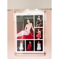 (Chuyên sỉ và Thi công) Khung ảnh treo tường - Khung tranh mica - Khung treo bằng gắn tường - Khung mica treo tường