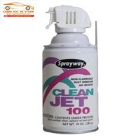 Chuyên tẩy bụi chịu nhiệt dạng chai xịt hơi nén Sprayway Clean Jet SW-805 284g