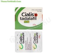 Cialis 10mg (Tadalafil) – Thuốc điều trị rối loạn cương dương kéo dài 36 giờ