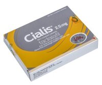 Cialis 2.5mg (Tadalafil) – Thuốc sinh lý nam dùng hằng ngày, cải thiện bền vững