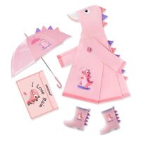 [Cikibaby] Bộ Áo Mưa Trẻ Em 2-8 Tuổi Dày Chống Thấm Nước Toàn Thân Chống Mưa Cho Bé Poncho