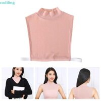 Ciling Sweet Girls Trang trí Cổ áo giả Quần áo chui đầu Cổ ren nhẹ