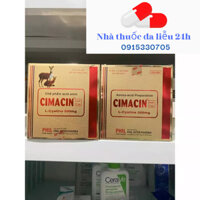 CIMACIN Lcystine 500mg viên uống đẹp da tóc móng hộp 60 viên