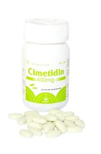 Cimetidin 400mg – Thuốc điều trị loét dạ dày, trào ngược dạ dày thực quản chai 100 viên