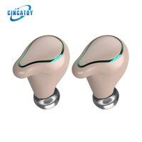 CINCATDY Tai Nghe Bluetooth V5.0 Earbuds Gaming Headphone True Wireless Headset SK1 - Hàng Chính Hãng - Pink