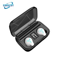 CINCATDY Tai Nghe Bluetooth V5.0 Earbuds Gaming Headphone True Wireless Headset - Hàng Chính Hãng - White