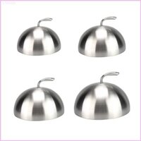 Cinnan 20 24 26 28cm Vỏ bít tết bằng thép không gỉ Teppanyaki Dome Nắp đậy bát đĩa
