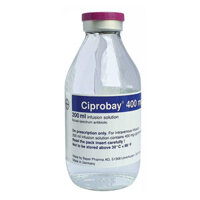 Ciprobay 400mg Bayer 200ml – Nhiễm trùng có biến chứng