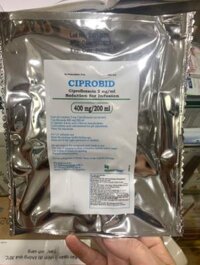 Ciprobid Ciprofloxacin 400mg/200ml – Thuốc điều trị nhiễm khuẩn hiệu quả của Romania