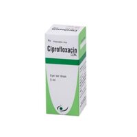 Ciprofloxacin 0,3%  lốc 10 lọ 5ml