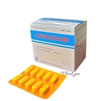 Ciprofloxacin 500mg-thái bình(h/100v)
