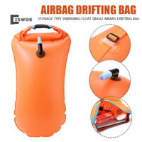 [Ciswge] Phao bơi mở bơm hơi 20L Phao chống nước Túi khô không khí [MỚI]