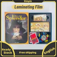 Cities of Splendor Board Game Laminating Film Cards Sự bành trướng vui vẻ gặp nhau Trò chơi tiệc tùng UNO Game