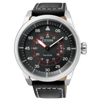 CITIZEN AW1360-04E Nam 45mm, Năng lượng ánh sáng (Eco-Drive), Dây da