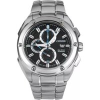 Citizen CA021051E NIGHTHAWK Eco-Drive Titanium Quartz Watch 46mm