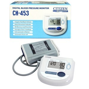 Máy đo huyết áp bắp tay Citizen CH-453