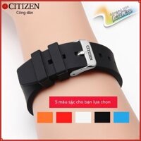 CITIZEN Dây Đeo Đồng Hồ Bằng Cao Su silicone Cho Nam aw0010 aw0015 20mm 22mm