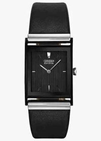 Citizen Eco-drive siêu mỏng BL6005-01E dây da - Smile Watch