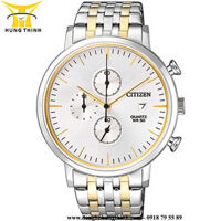 CITIZEN NAM DÂY KIM LOẠI 6 KIM AN3614-54A