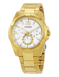 CITIZEN NAM – QUARTZ (PIN) – DÂY KIM LOẠI (AG8332-56A)