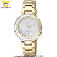 CITIZEN NỮ DÂY KIM LOẠI 3 KIM EM0336-59D