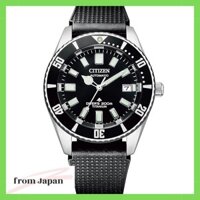 Citizen Promaster Fujitsubo Diver Mechanical 200m Diving Waterproof NB6021-17E Men's Black