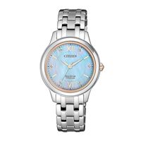 Citizen Women's Eco Drive EM0726-89Y Silver Titanium Eco-Drive Dress Watch