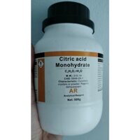 CITRIC ACID MONOHYDRATE XILONG LỌ 500G