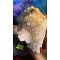 Citrine Clear Quartz GOLD crystal natural crystal powerful meditation Clear Quartz 522