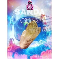 [CITRINE] Tinh thể thạch anh vàng màu đẹp nhỏ xinh