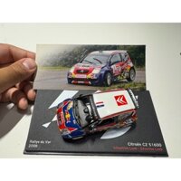 Citroen c2 s1600 WRC Racing 2008 Lebu 1 / 43 Miễn phí vận chuyển Không từ xa