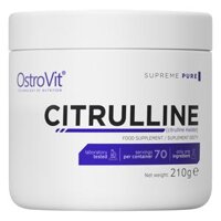 Citrulline Malate Ostrovit 210g - Tăng cường sức bền và sức mạnh trong tập luyện - Citrulline 210G