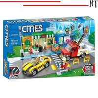 City Series Phố Mua Sắm 60306 Sáng Tạo Khối Xây Dựng Xếp Hình Hội Trưởng Thành Bé Trai Bé Gái Trẻ Em Đồ Chơi Quà Tặng