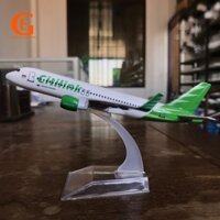 Citylink Airlines Airbus 320 Mẫu Máy Bay Diecast Kim Loại Indonesia A320 Máy Bay Đồ Chơi Hàng Không Quà Tặng Có Giá Đỡ Màn Hình