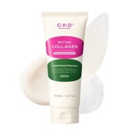 CKD GUARANTEED Sữa Rửa Mặt Làm Sạch Lỗ Chân Lông Retino Collagen Small Molecule 300 Pore Cleansing Foam 150ml