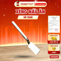 [CKM265] Xẻng lật thức ăn, rán cá bánh, Muôi lật inox 18/10 chiên xào đồ ăn Chockmen