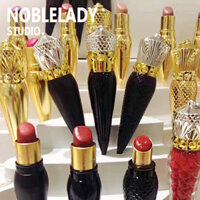 CL Carrot Ding Queen Scepter Lipstick Ống đen 001 001s 001m 505m Gold Tube 215m Holiday Set son black rouge a26
