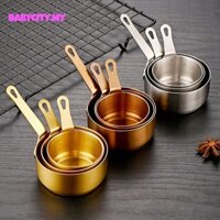 [Cl] Chảo cốc sữa sốt inox 304 Chảo nước sốt mini Chảo nhỏ chống dính